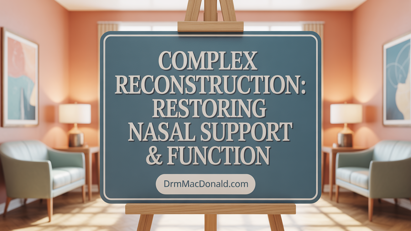 Complex Reconstruction: Restoring Nasal Support &amp; Function