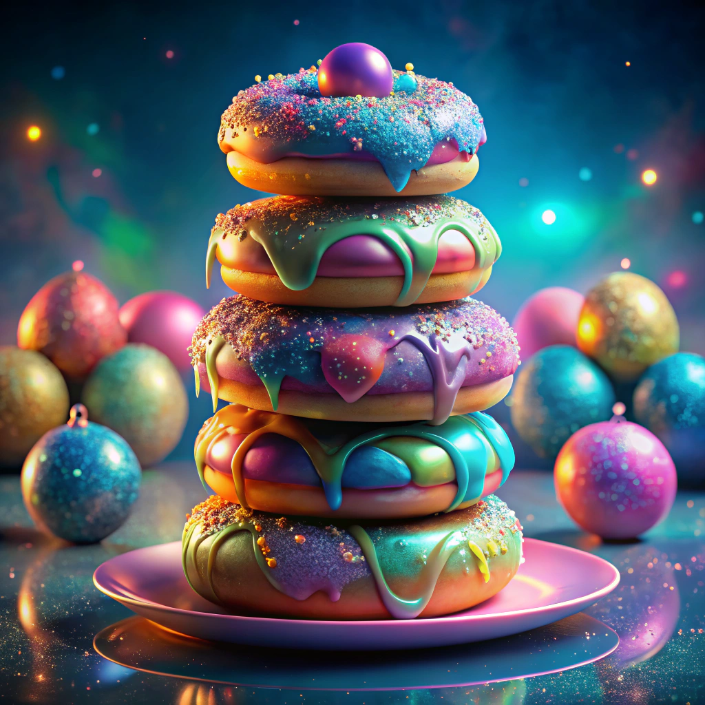 Otherworldly Easter Donut Tower – Fantasy Glaze