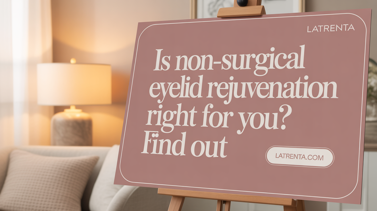 Is Non-Surgical Eyelid Rejuvenation Right for You? Find Out