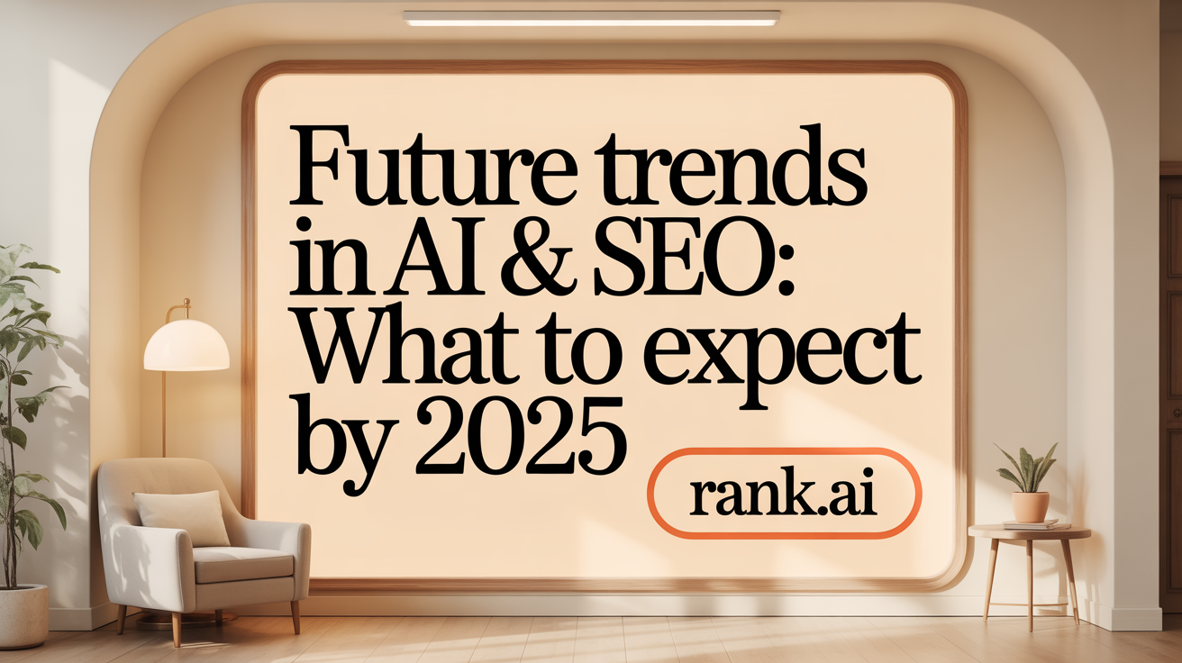 Future Trends in AI & SEO: What to Expect by 2025