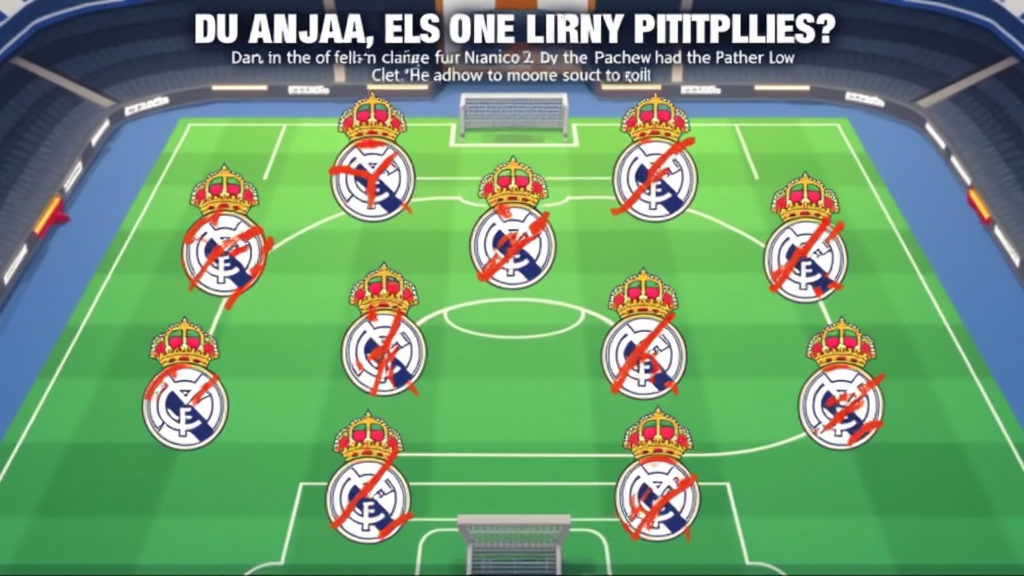 6. Những Sai Lầm Cần Tránh Khi Build Đội Hình Real Madrid FO4 Lương 250