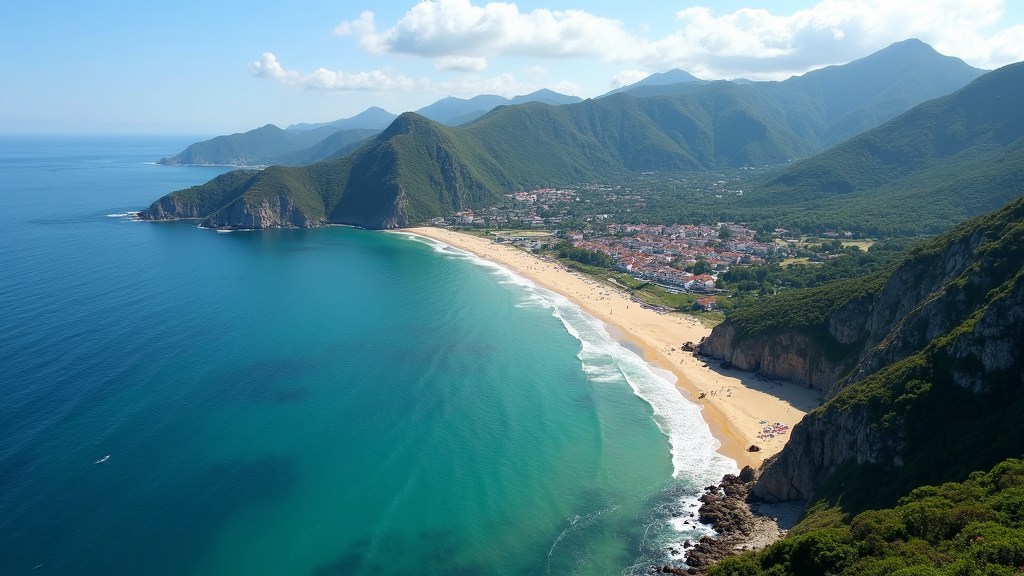 Asturias coastline with Cantabrian Sea, rocky cliffs, and lush greenery, The Best of Asturias - Northwest Spain