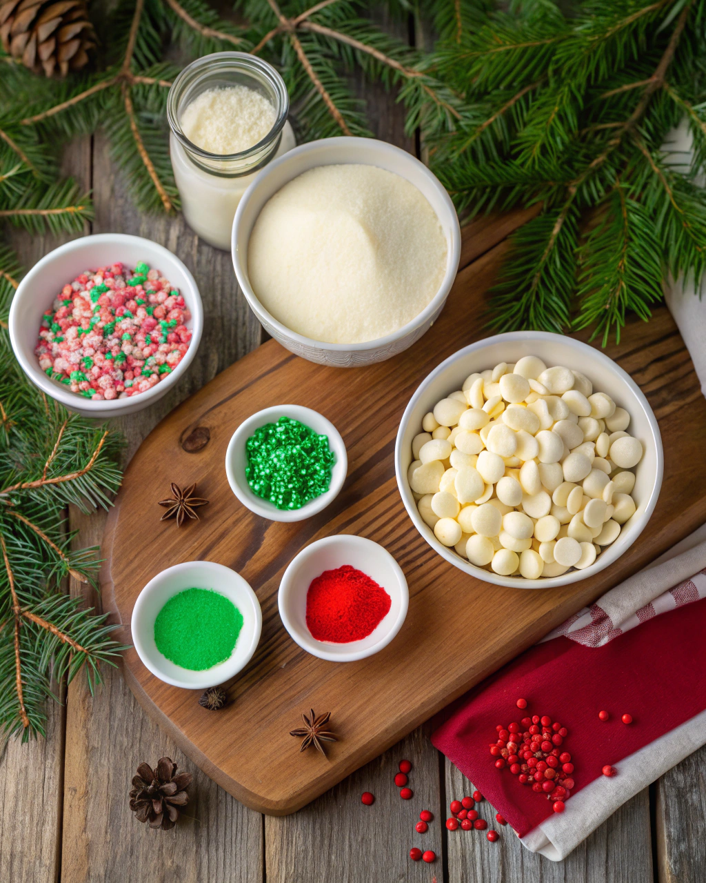Christmas Fudge Recipe Ingredients
