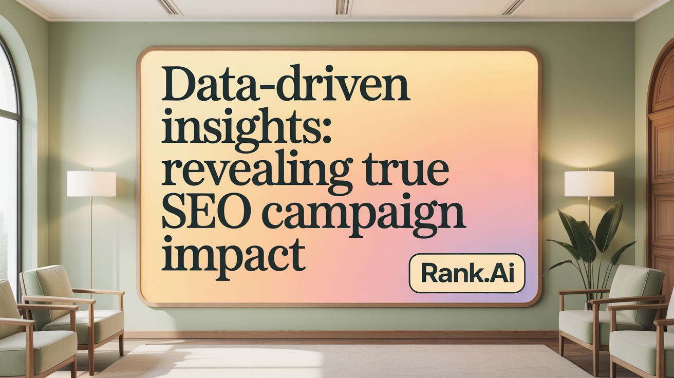 Data-Driven Insights: Revealing True SEO Campaign Impact