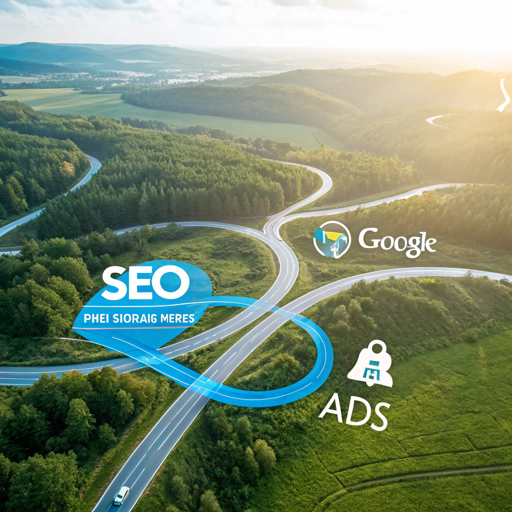 Synergia pozycjonowania i Google Ads w strategii marketingowej.