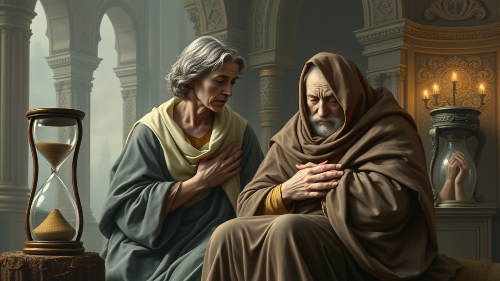 치매 환자 증가와 돌봄 부담을 묘사, 사랑과 사회적 책임 강조