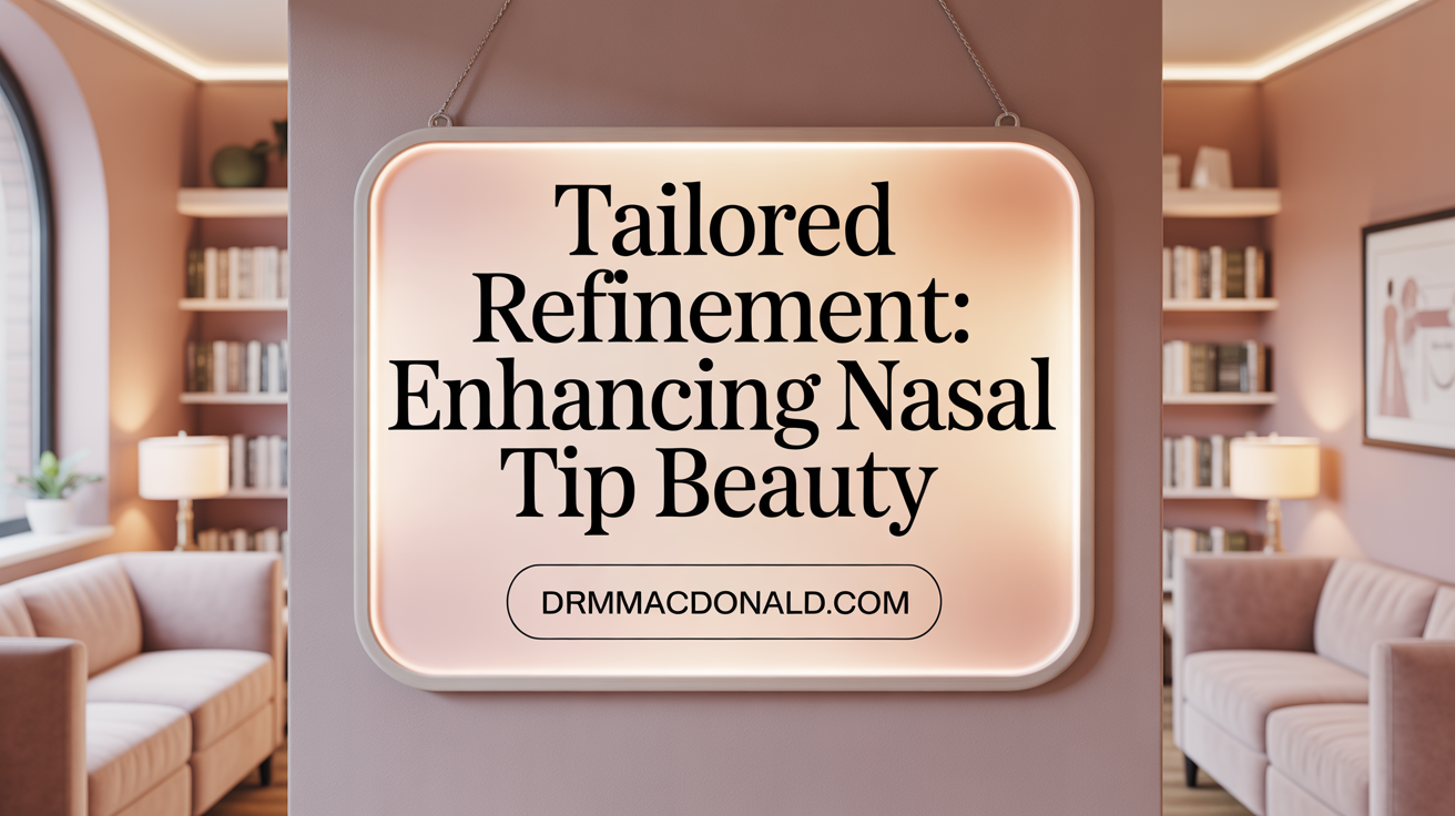 Tailored Refinement: Enhancing Nasal Tip Beauty