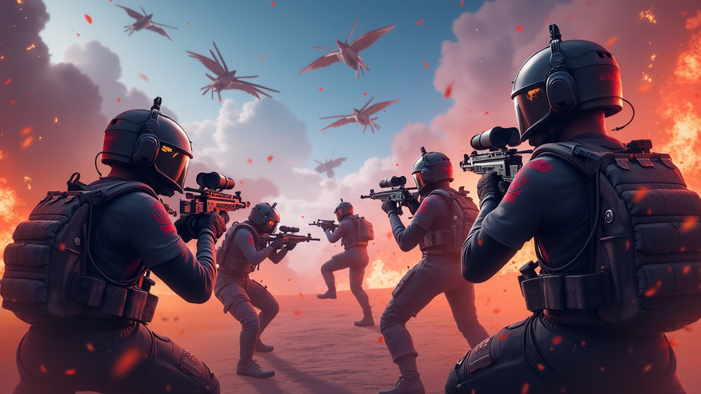 5. Điểm danh các đội tuyển Free Fire hàng đầu thế giới