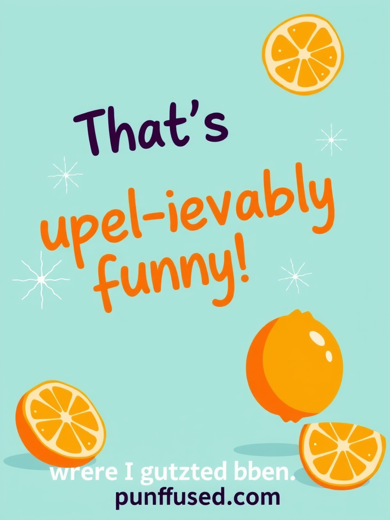 orange puns