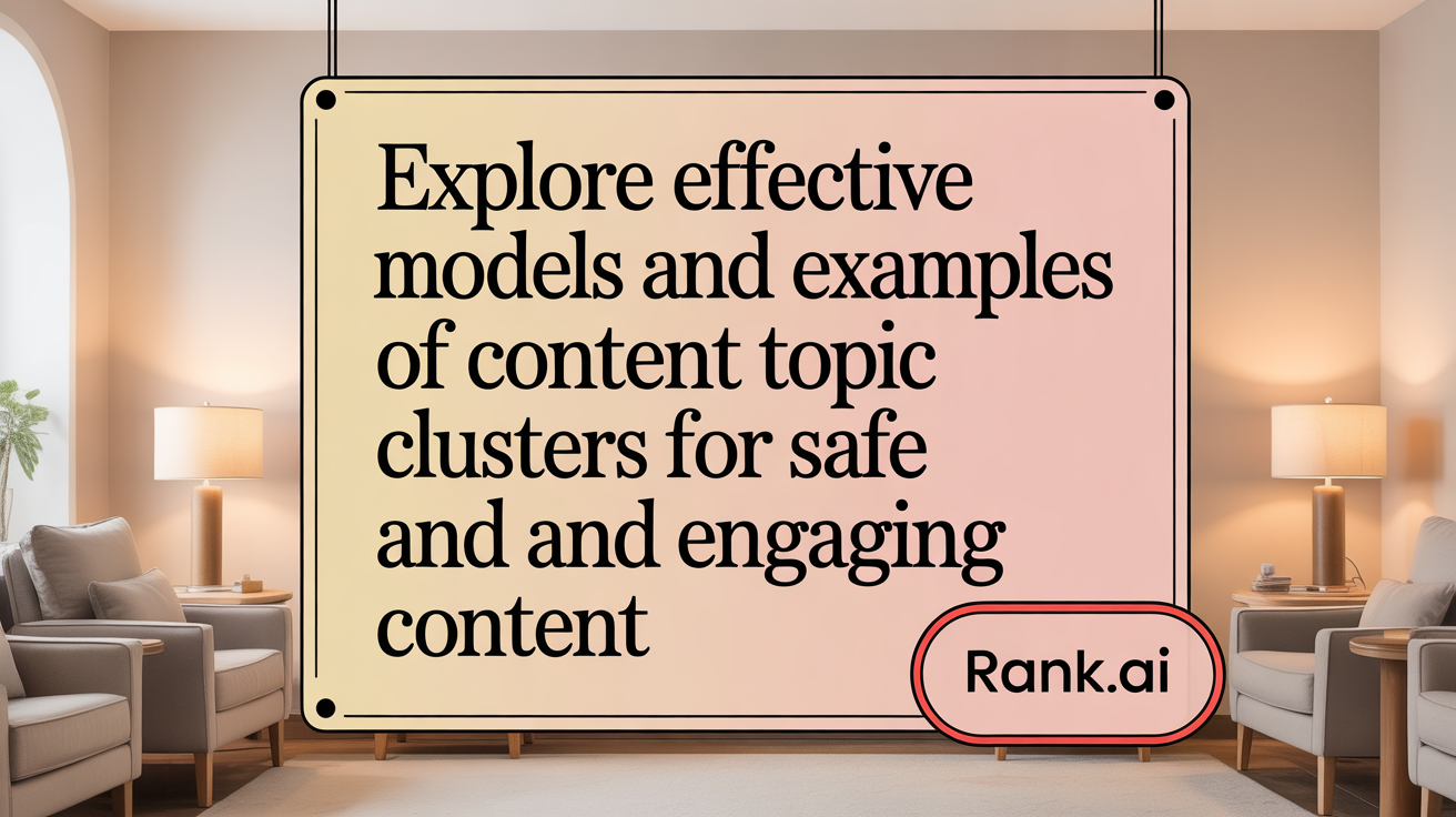 Explore Effective Models and Examples of Content Topic Clusters