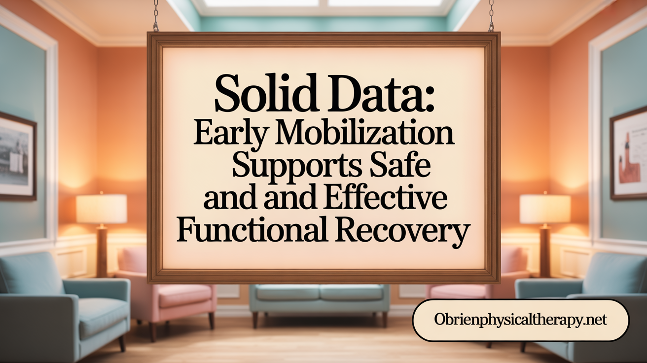 Solid Data: Early Mobilization Accelerates Functional Recovery