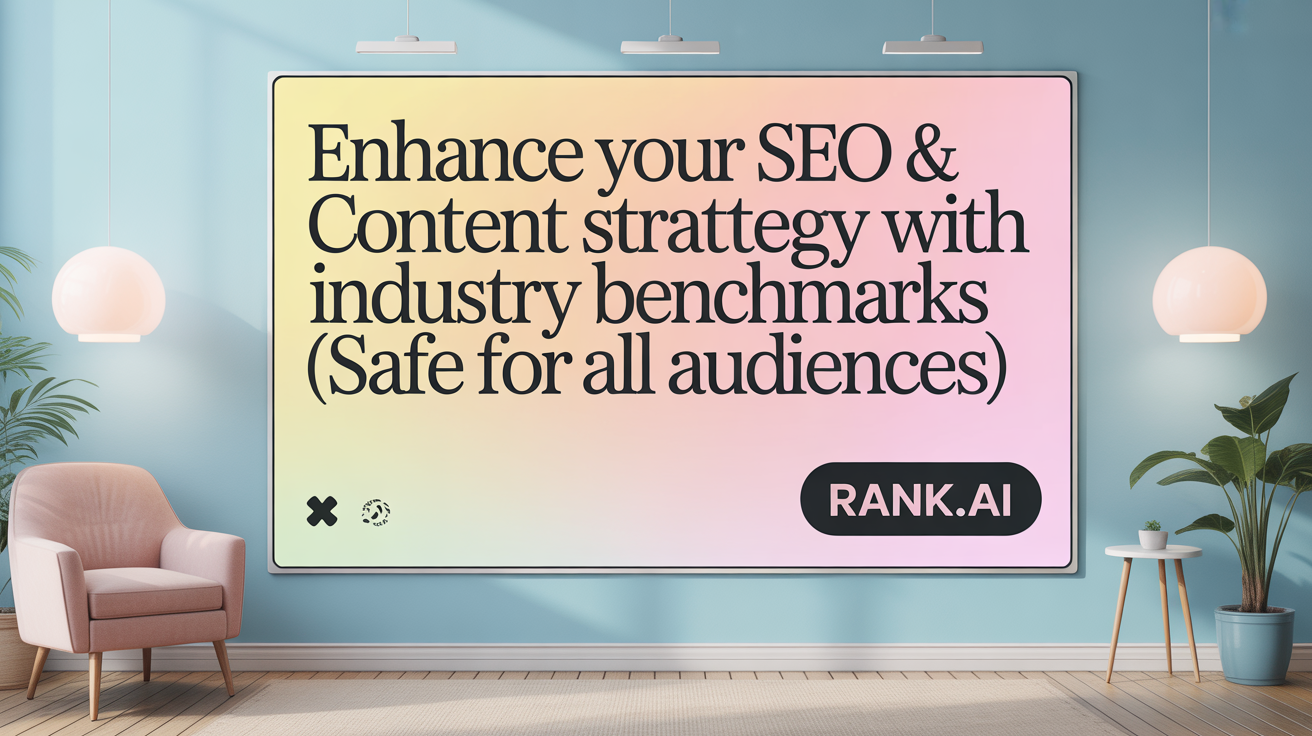 Enhance Your SEO &amp; Content Strategy with Industry Benchmarks