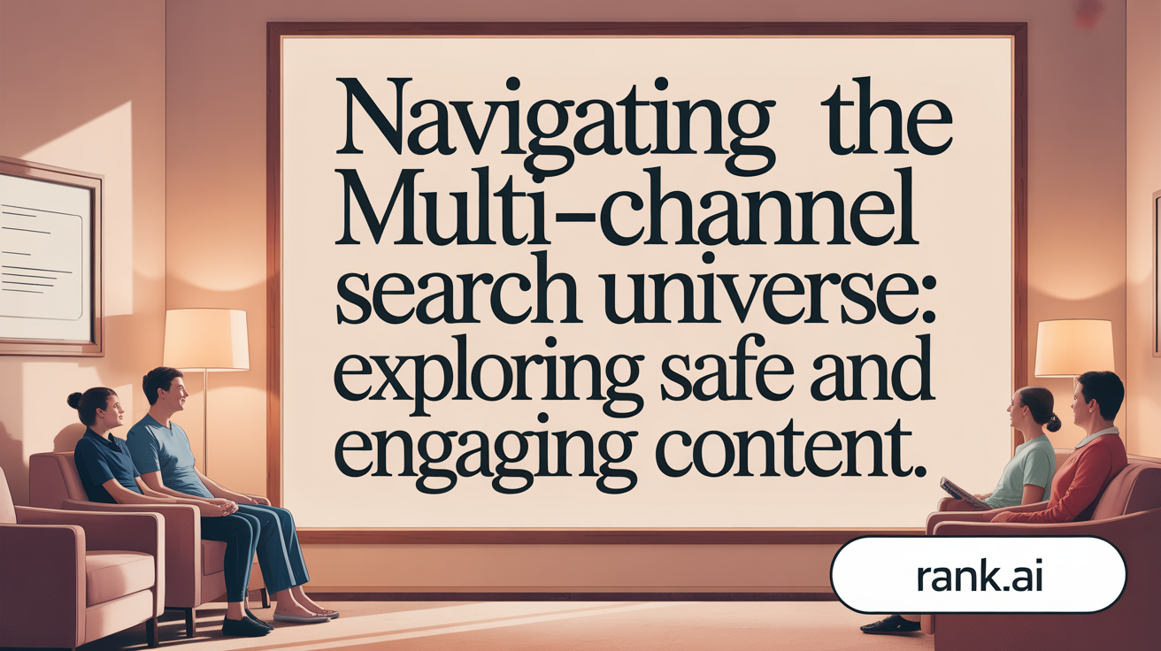 Navigating the Multi-Channel Search Universe