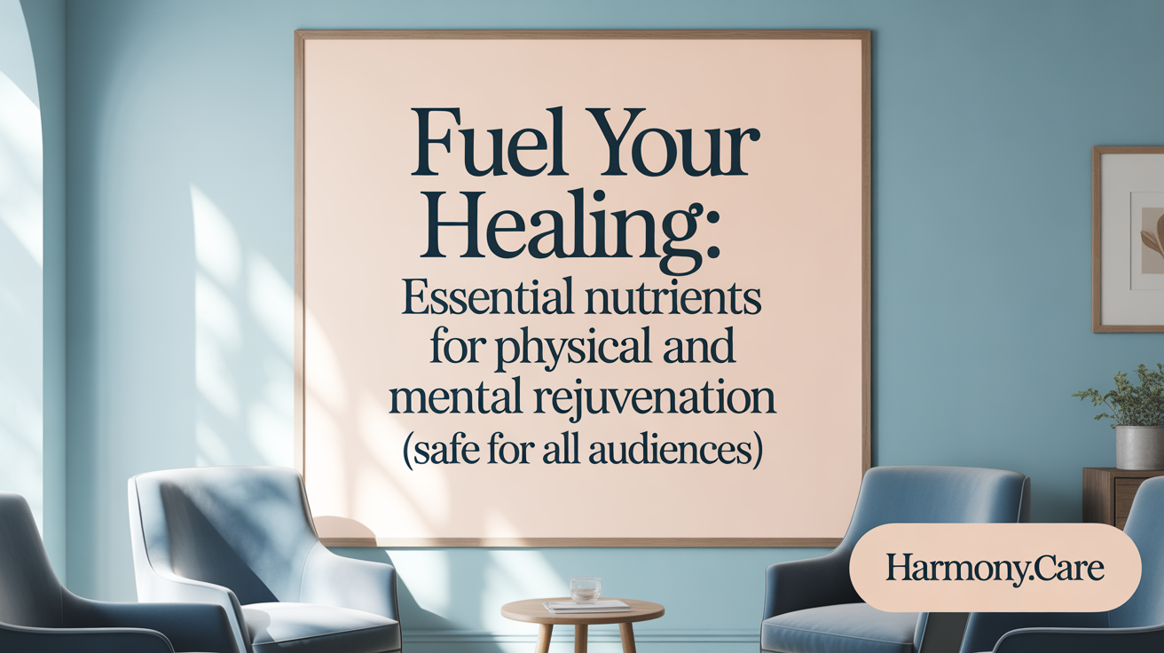 Fuel Your Healing: Essential Nutrients for Physical and Mental Rejuvenation