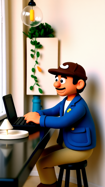 Restyle to Claymation style