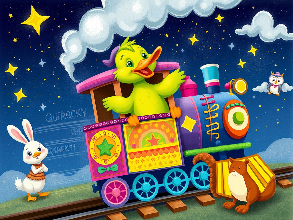Quacky and the Magical Train Adventure