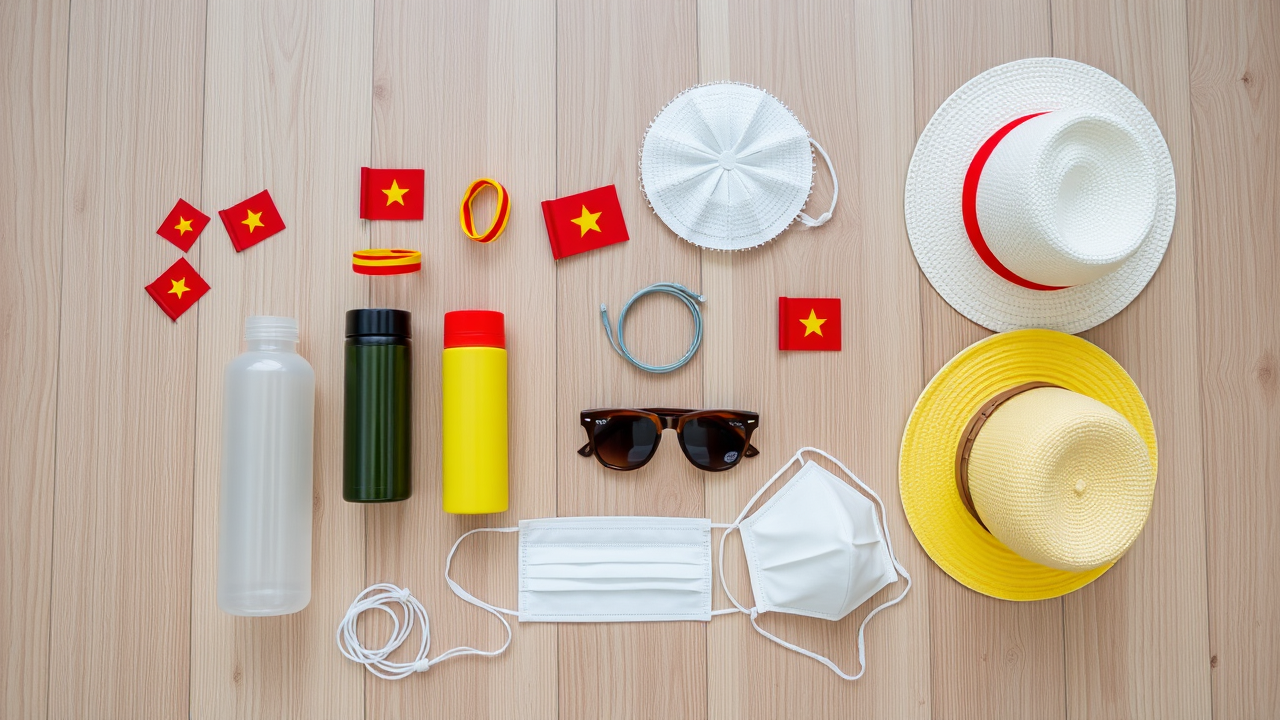 Phụ kiện và vật dụng cần thiết cho lễ diễu binh | Xem diễu binh nên mặc gì? Hướng dẫn chọn trang phục phù hợp, đẹp và trang trọng cho ngày Quốc khánh 2/9 và các lễ lớn