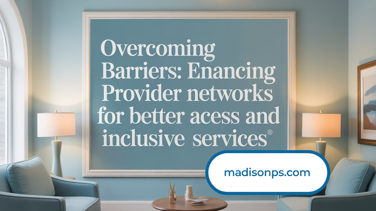 Overcoming Barriers: Enhancing Provider Networks for Better Access