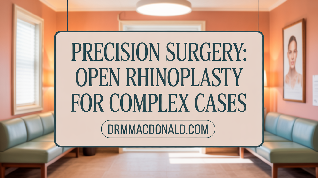 Precision Surgery: Open Rhinoplasty for Complex Cases