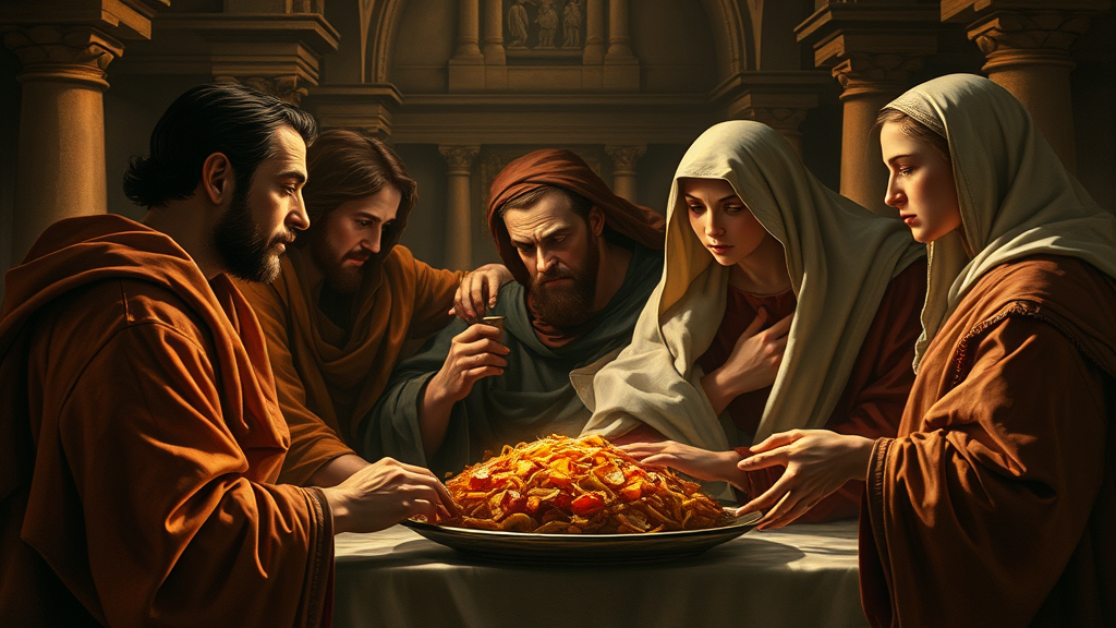 함께 나누는 사랑과 공동체로 모인 사람들