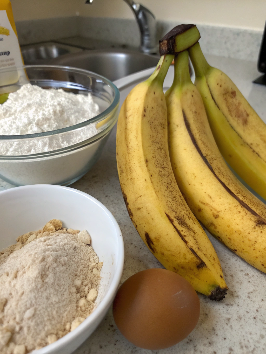 Ingredients for Banana Bread