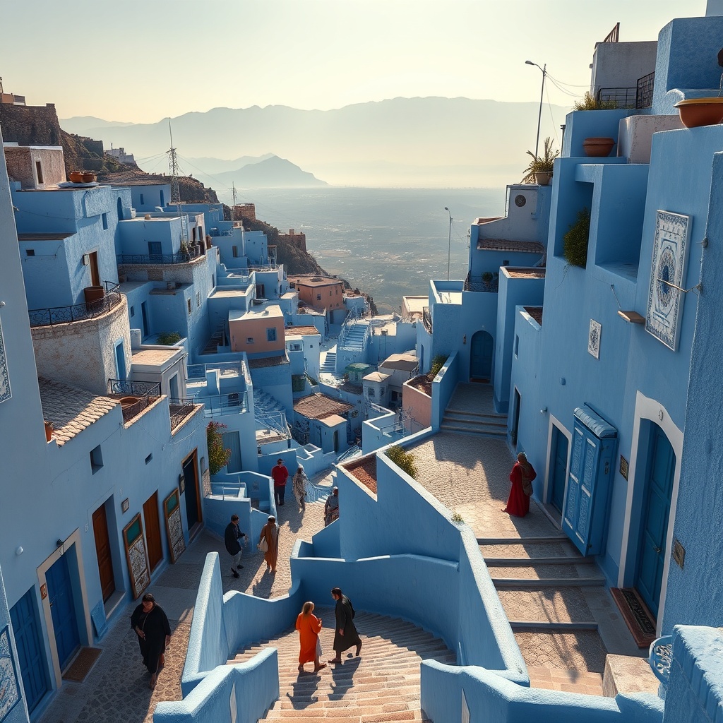 The Blue Reverie of Chefchaouen, Morocco
