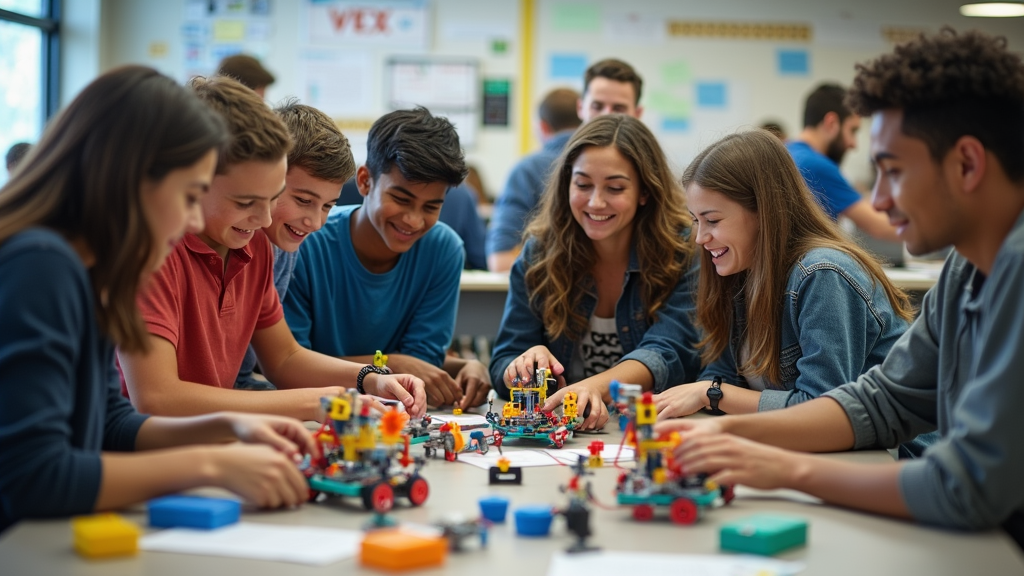 2. Lợi Ích Vượt Trội Từ Khóa Học VEX Robotics Cho Học Sinh