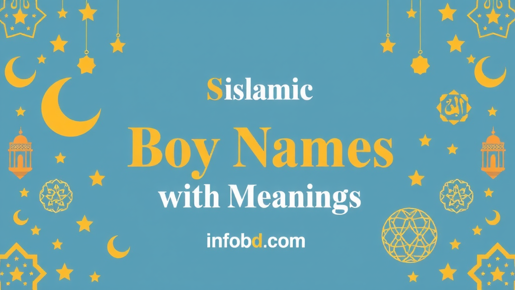 (S) স দিয়ে ছেলেদের ইসলামিক নাম অর্থসহ ২০২৫