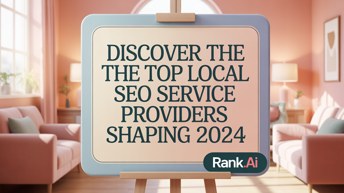 Discover the Top Local SEO Service Providers Shaping 2024