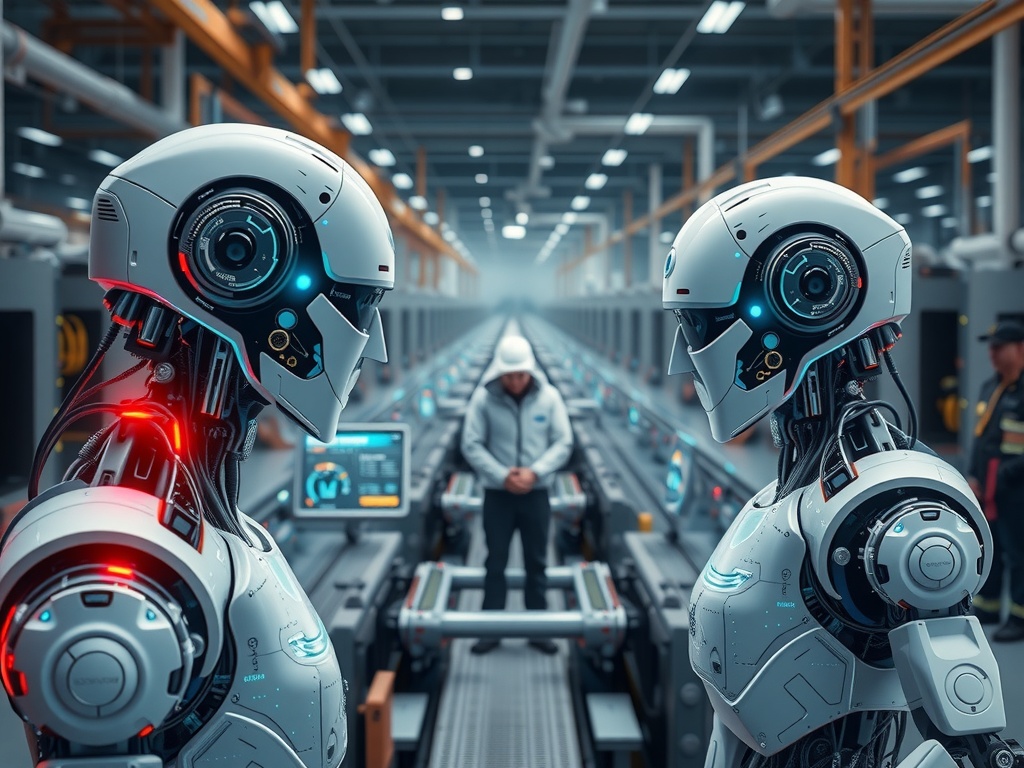 کارخانه هوشمند با هوش مصنوعی و اینترنت اشیا