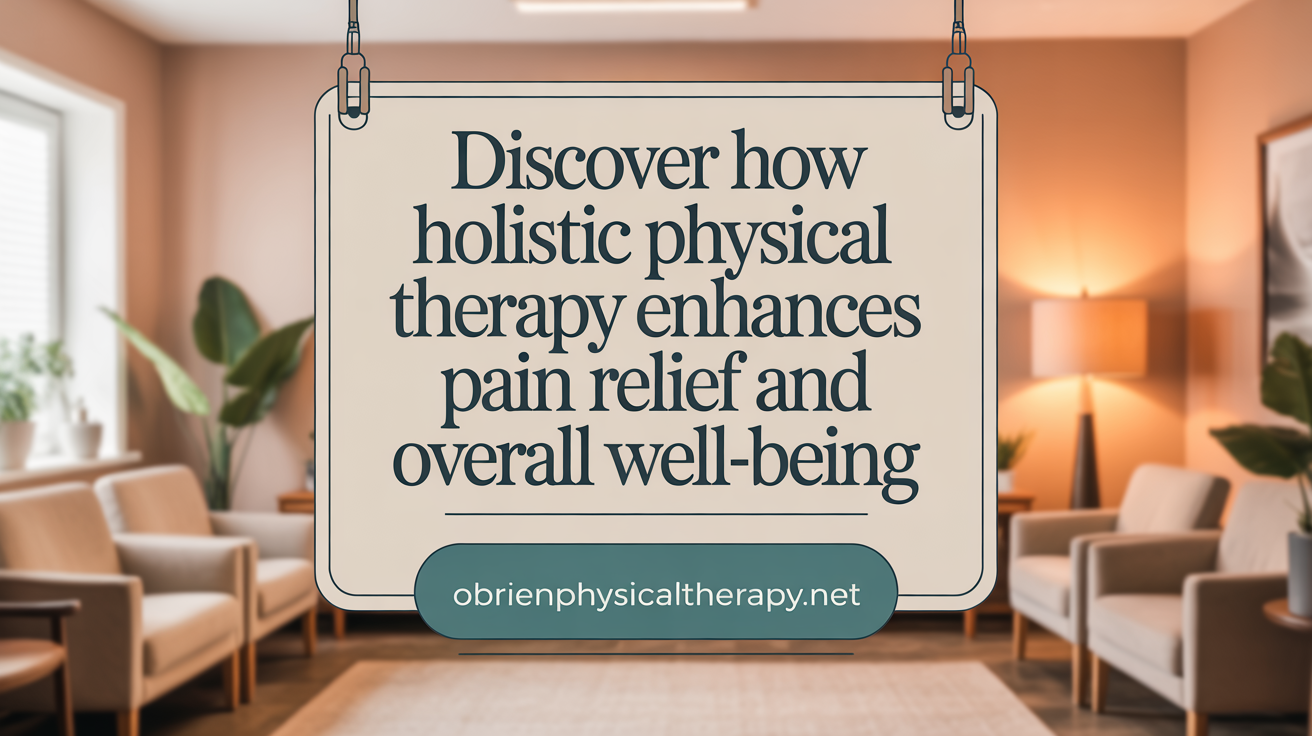 Discover How Holistic Physical Therapy Enhances Pain Relief and Overall Well-Being