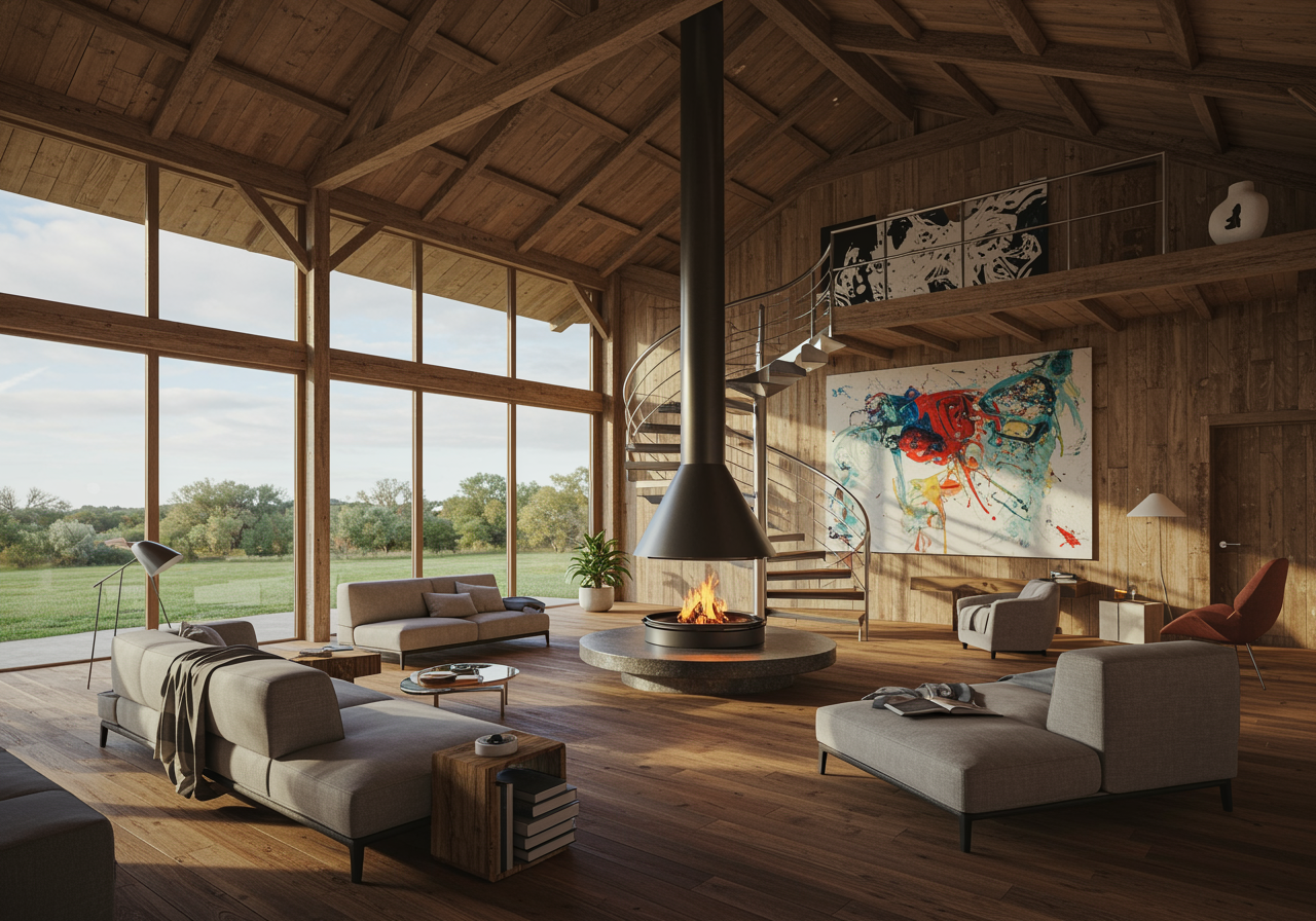 barndominium interior