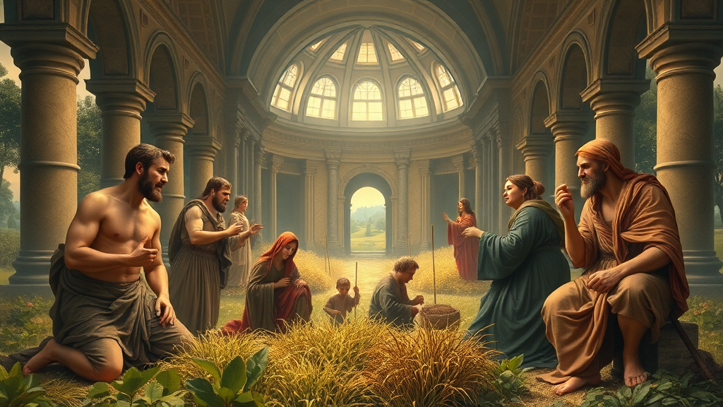 부동산 시장 안정성을 상징적으로 나타낸 이미지