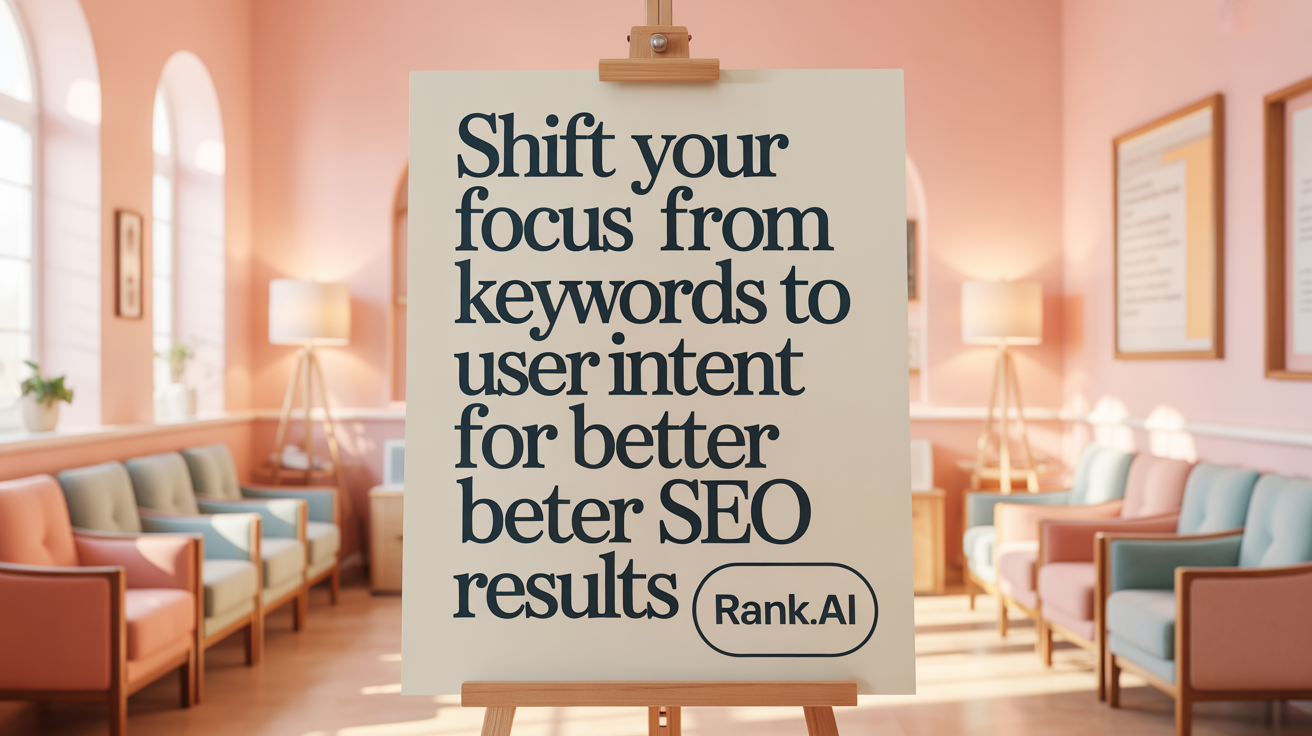 Shift Your Focus from Keywords to User Intent for Better SEO Results