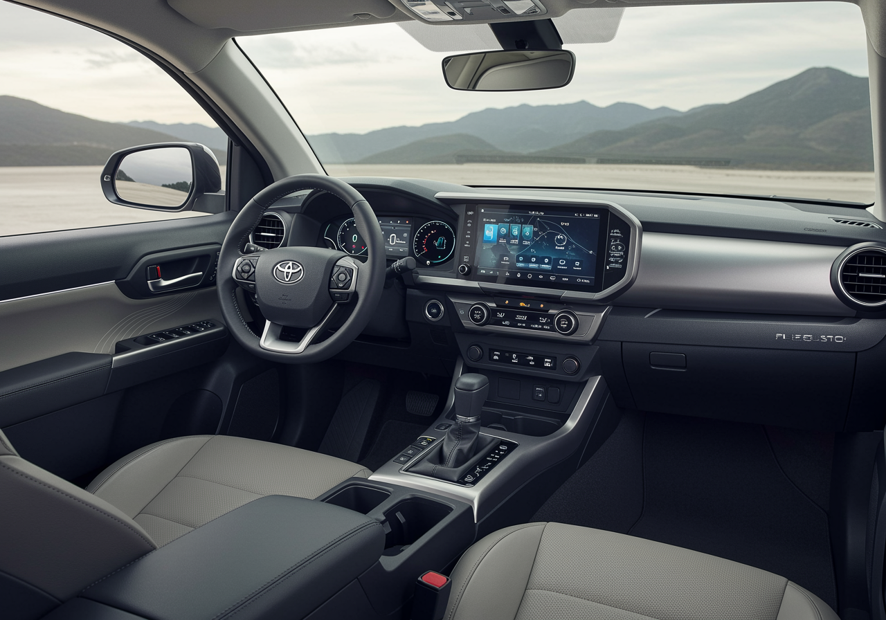 2024 toyota tacoma interior