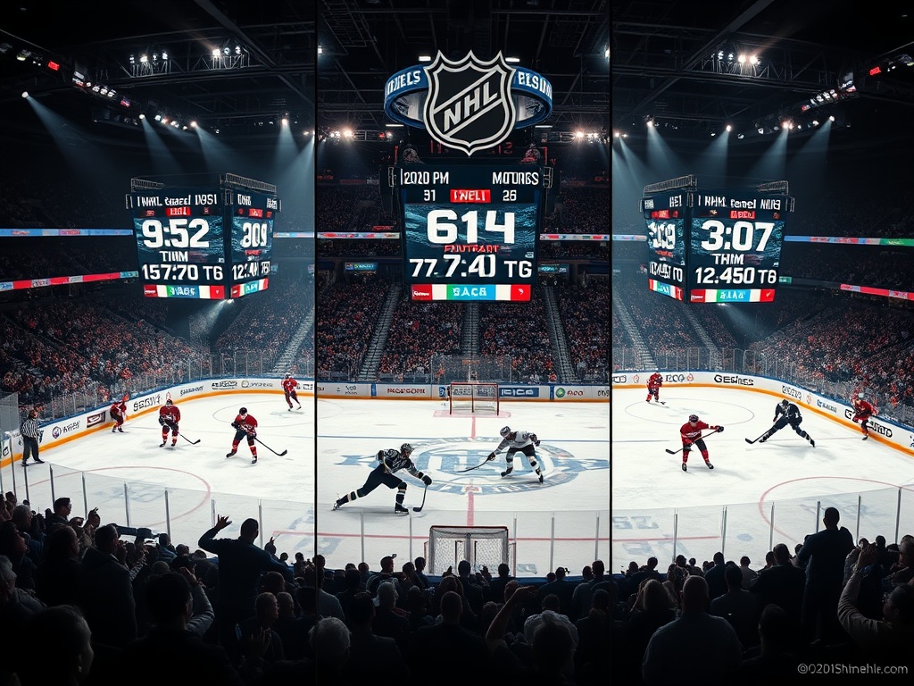 2025-26 NHL Season to Start with Tripleheader Opening Night