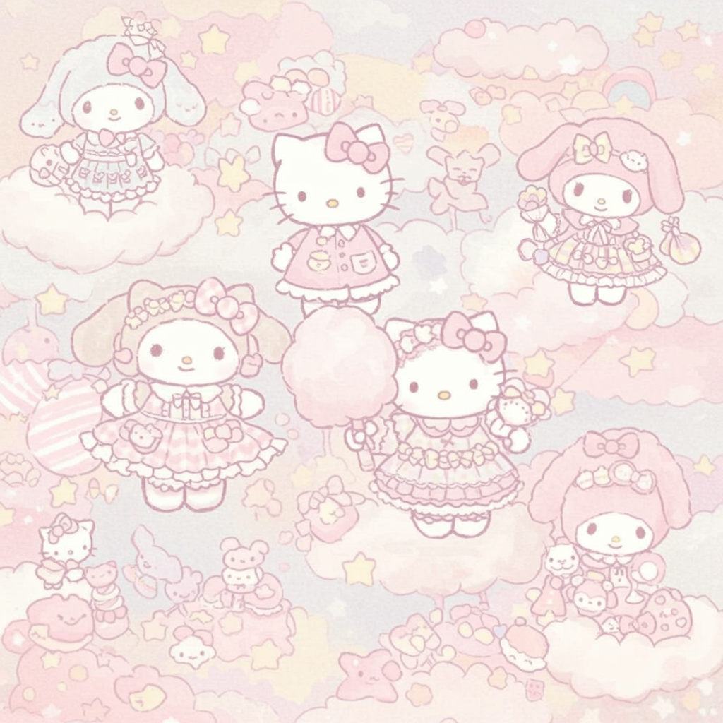 aesthetic sanrio pfp