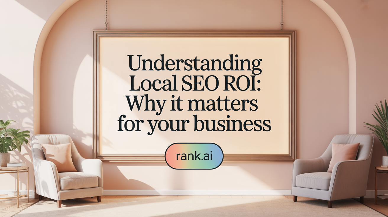 Understanding Local SEO ROI: Why It Matters for Your Business