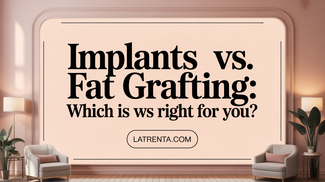 Implants vs. Fat Grafting: Which Is Right for You?