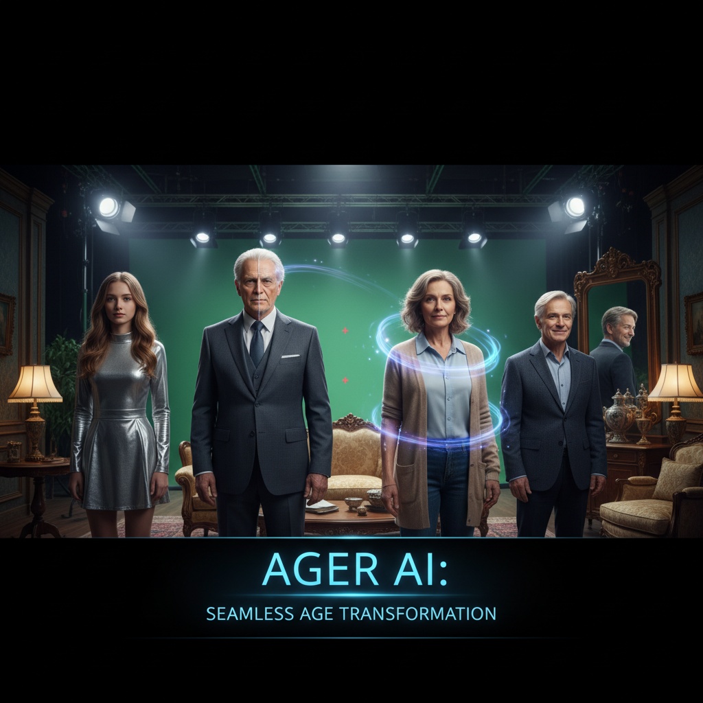 Revolutionizing Age Simulation in Media with Ager