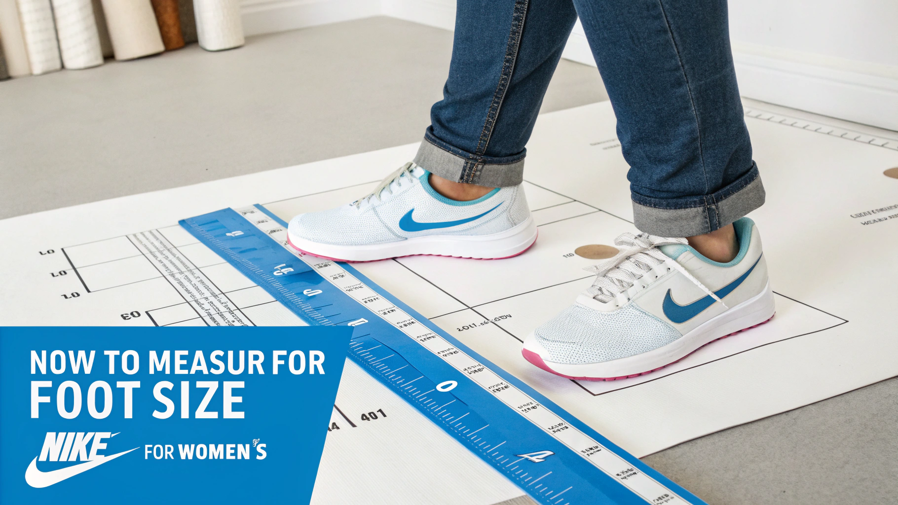 Hướng dẫn đo size giày nữ hãng Nike