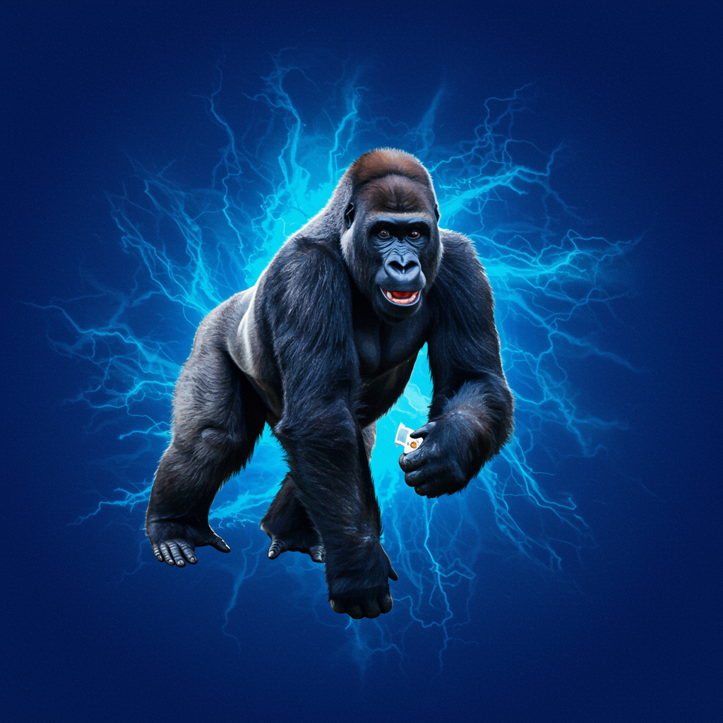 gorilla tag pfp blue