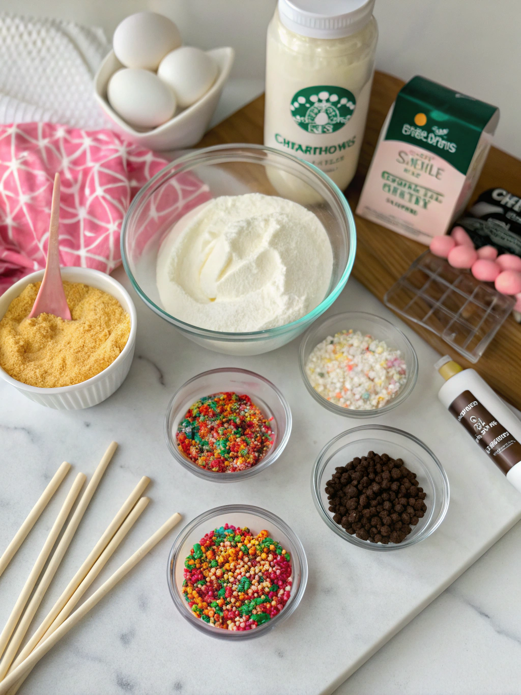 Cake pop ingredients
