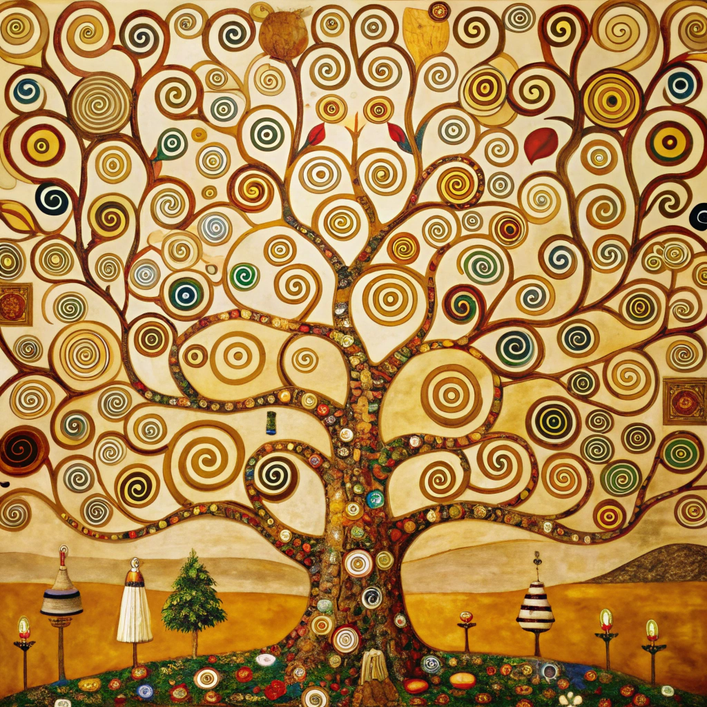 Gustav Klimt's The Tree of Life - Masterpiece