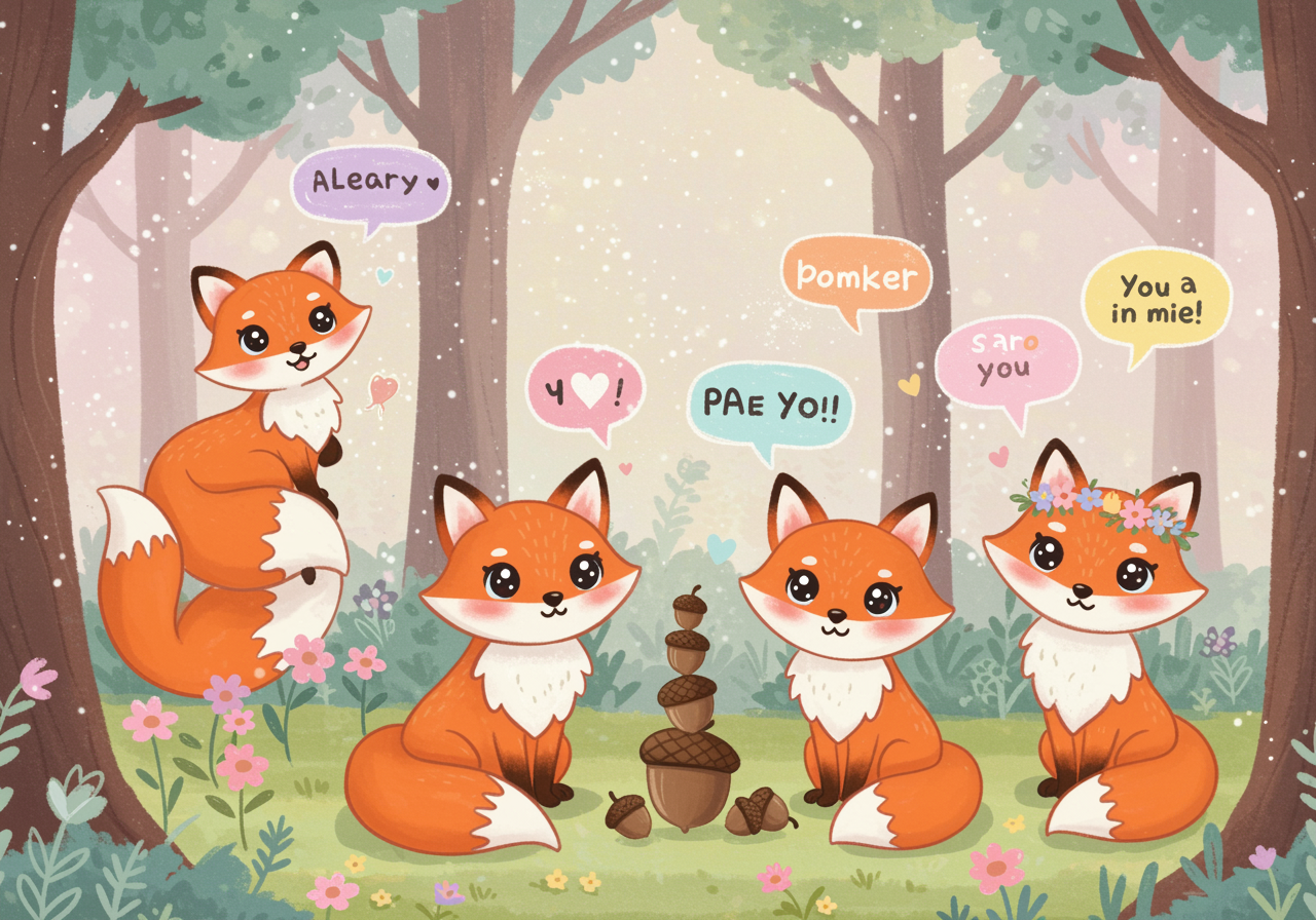 cute fox