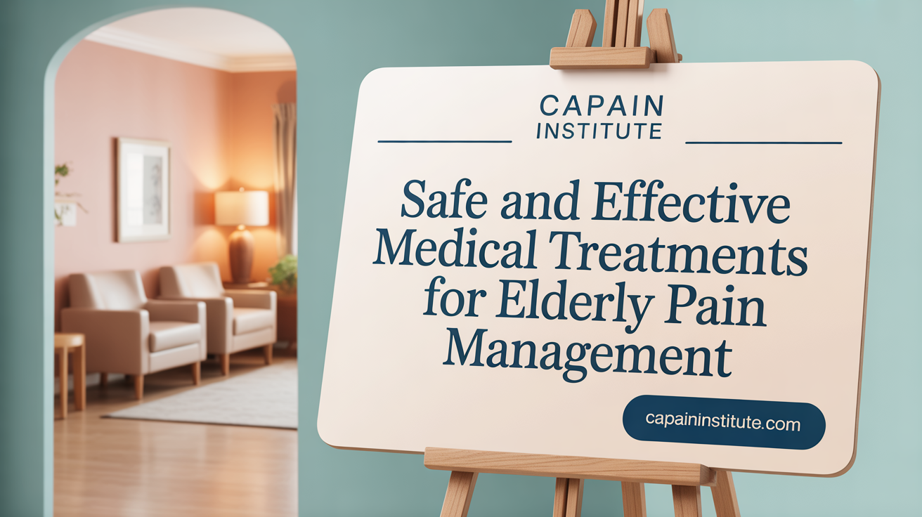 Safe and Effective Medical Treatments for Elderly Pain Management