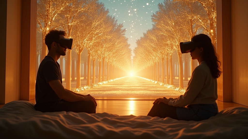 Gráfico mostrando la efectividad de la terapia VR en la reducción de síntomas de ansiedad