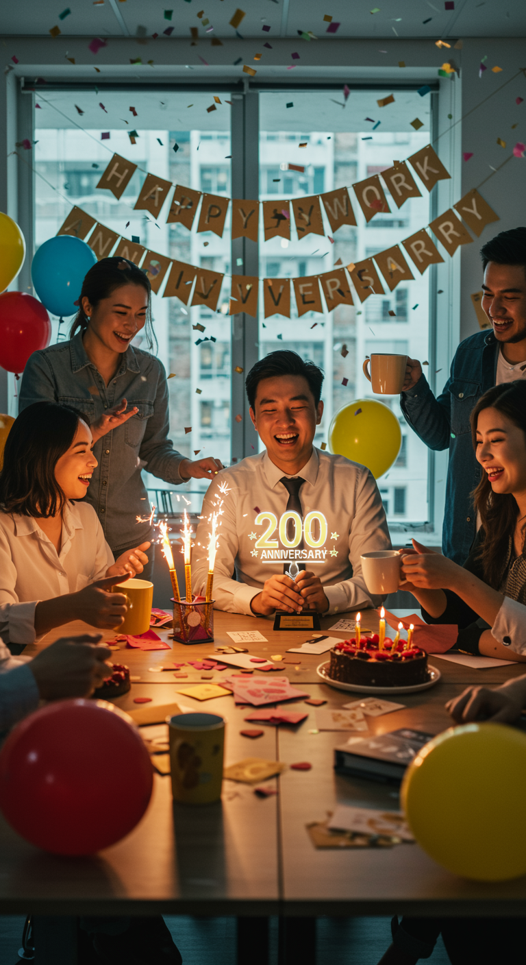 happy work anniversary images