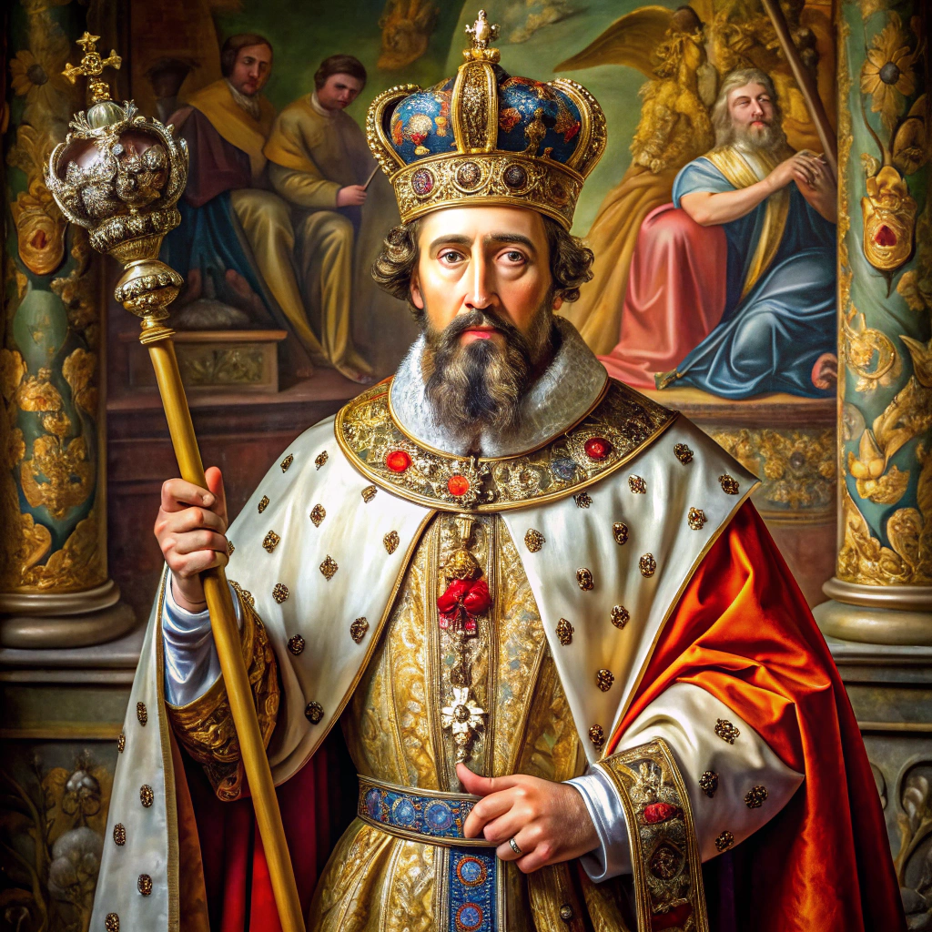 15th Century Medieval Emperor in Grand Palace