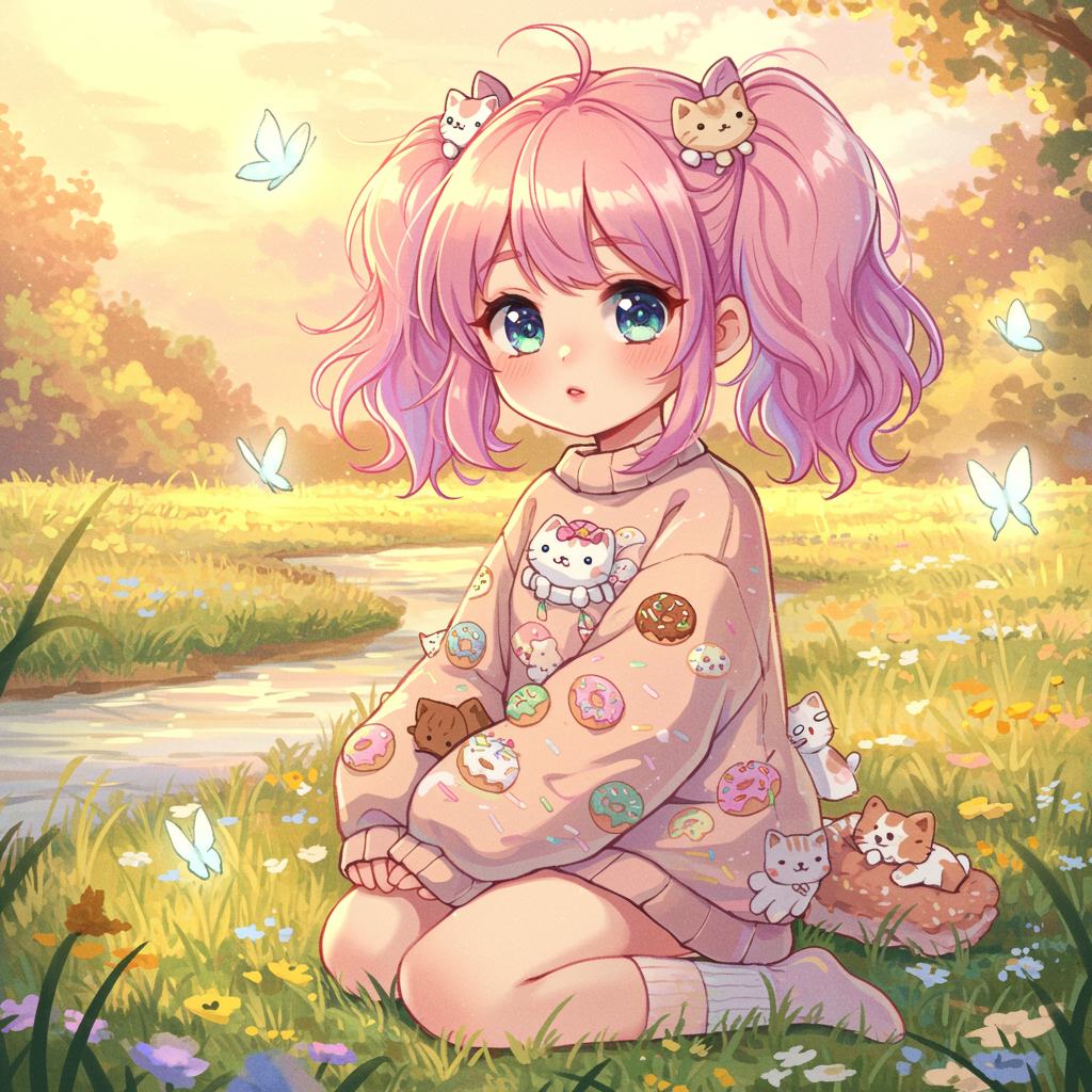 cute anime girls pfp